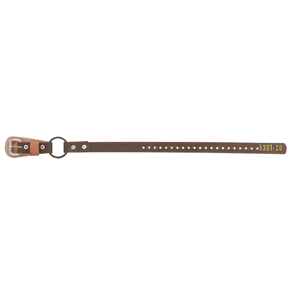 Correas de tobillo para escaladores de postes de 25 mm de ancho
