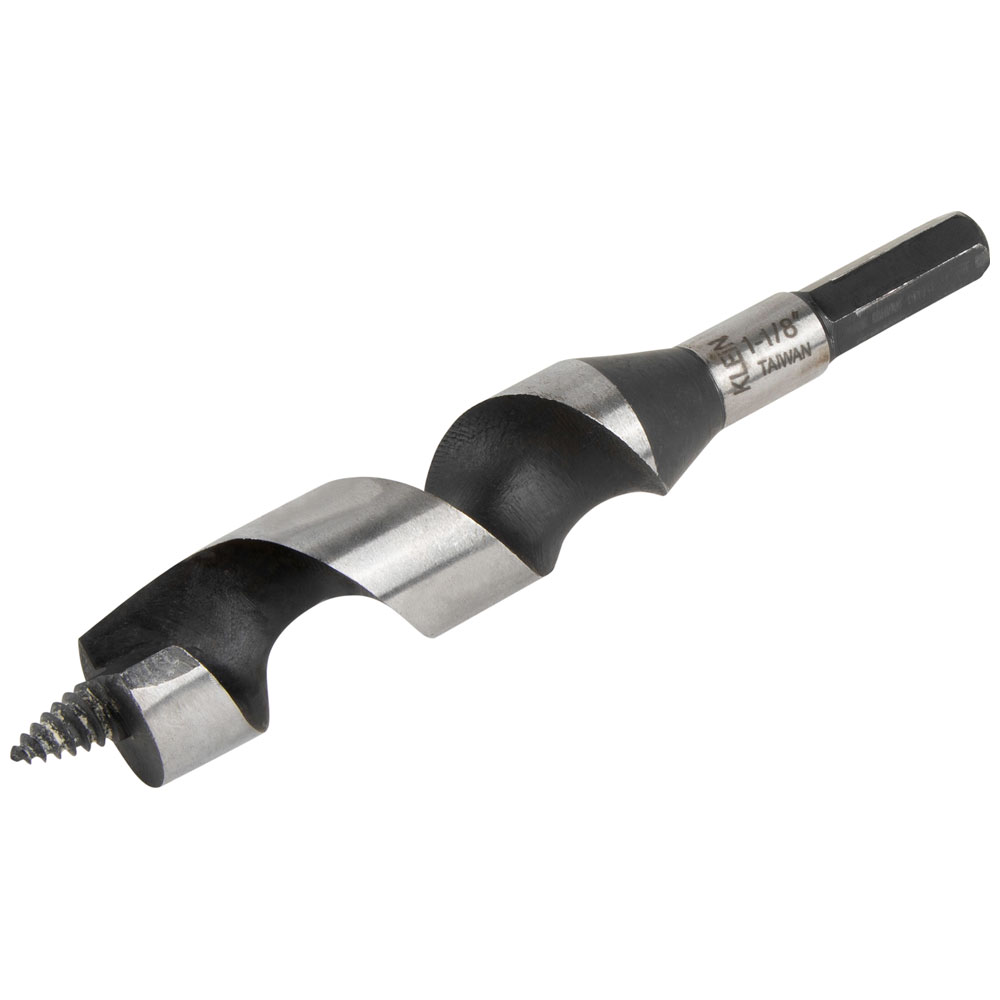 Broca de acero para madera con punta de tornillo de 29 × 102 mm