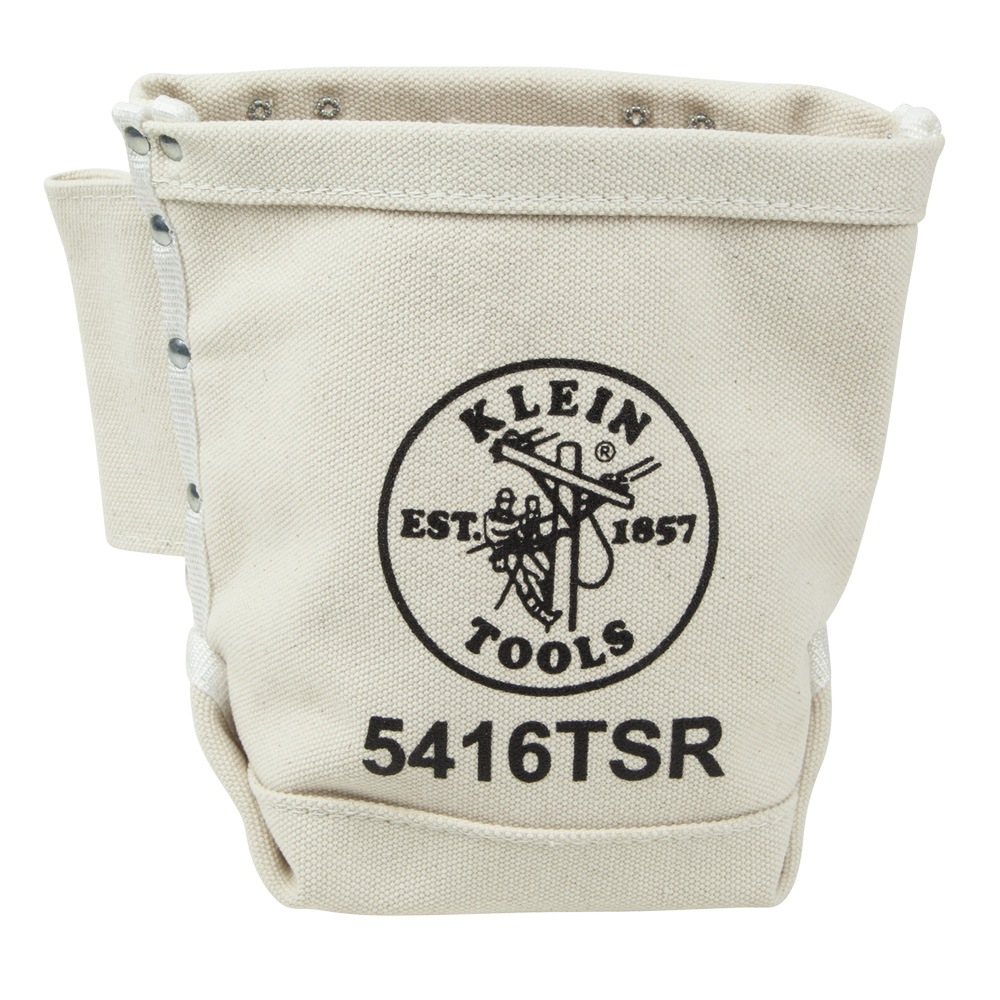 Bolsa de lona n.º 4 de 2,7 × 22,9 × 25,4 cm con orificios de drenaje para pernos
