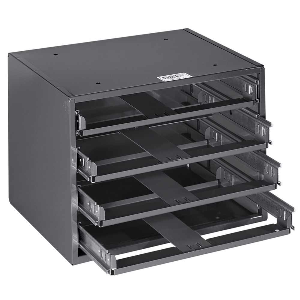 Rack deslizable de 287 mm de alto de 4 cajones