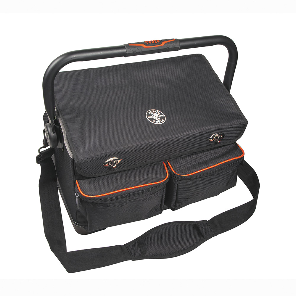 Maleta de herramientas Tradesman Pro™ de 17 bolsillos con tapa