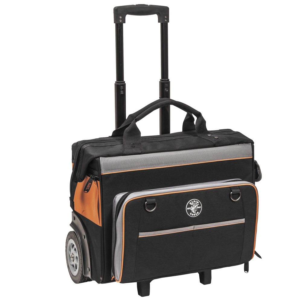 KLEINTOOLS-55452RTB / 55452RTB Maleta Tradesman Pro™ de 48,3 cm con ruedas para herramientas de 24 bolsillos