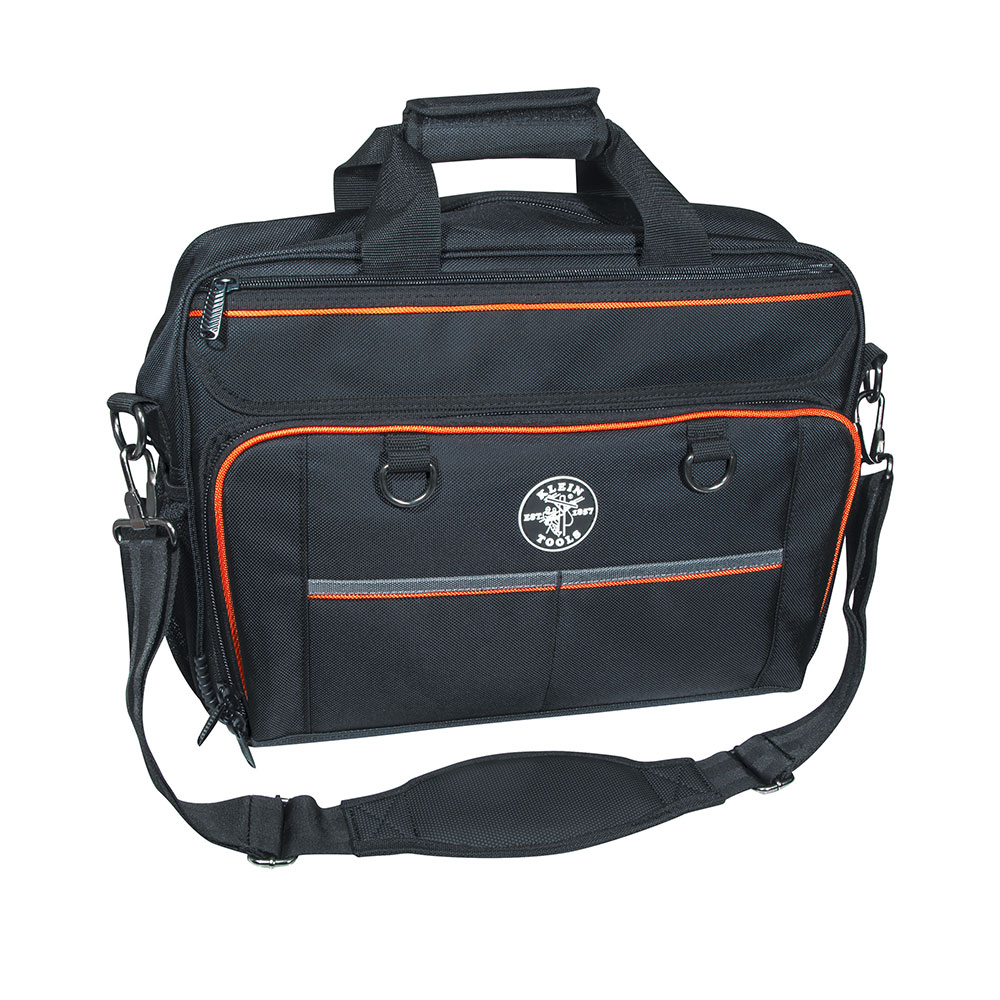 KLEINTOOLS-55455M / 55455M Bolso de uso técnico Tradesman Pro™ de 40,6 cm para herramientas de 22 bolsillos con bolsillo para computadora portátil