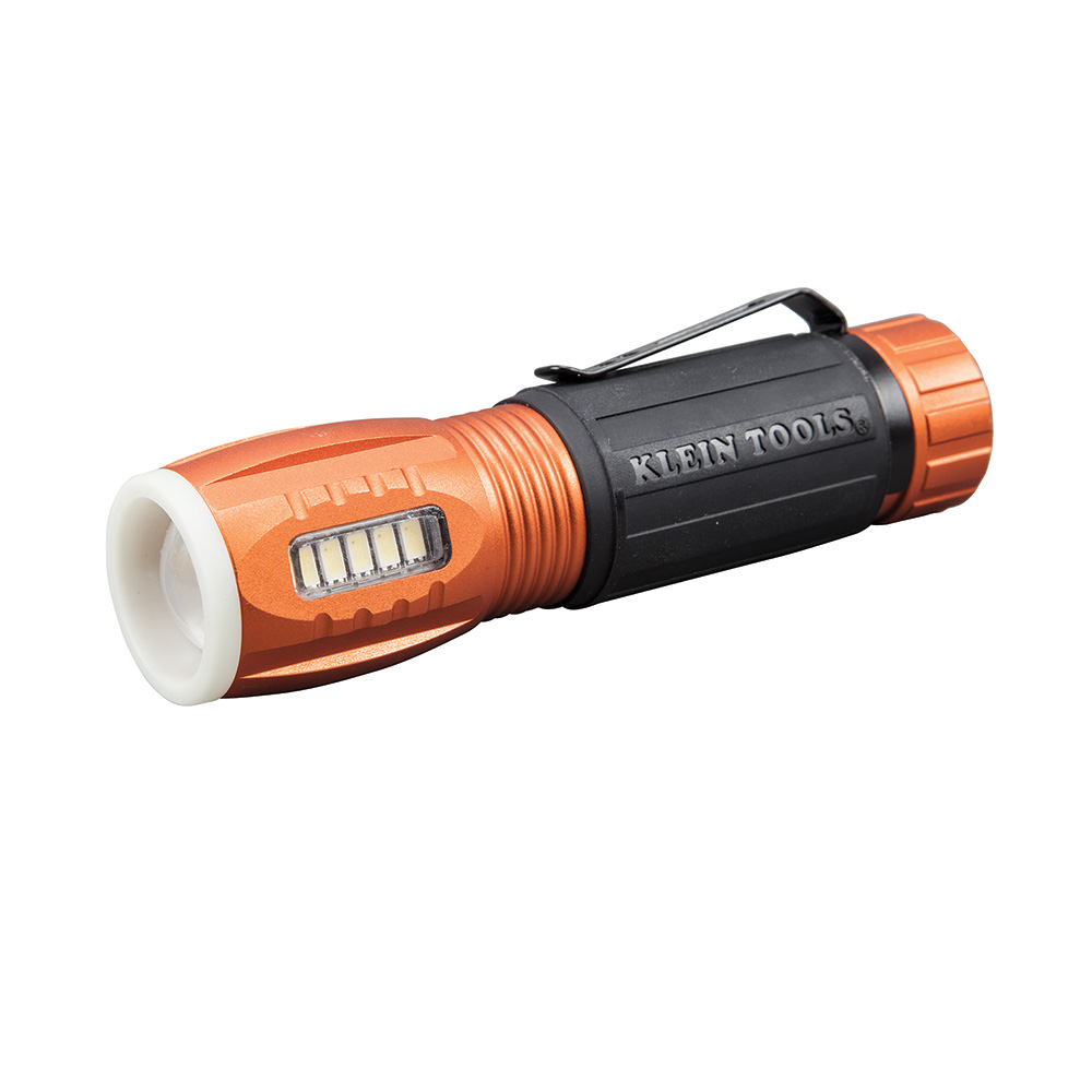 Linterna LED con luz de trabajo