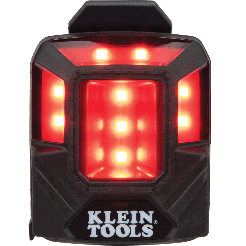 Luz frontal de seguridad recargable con imán