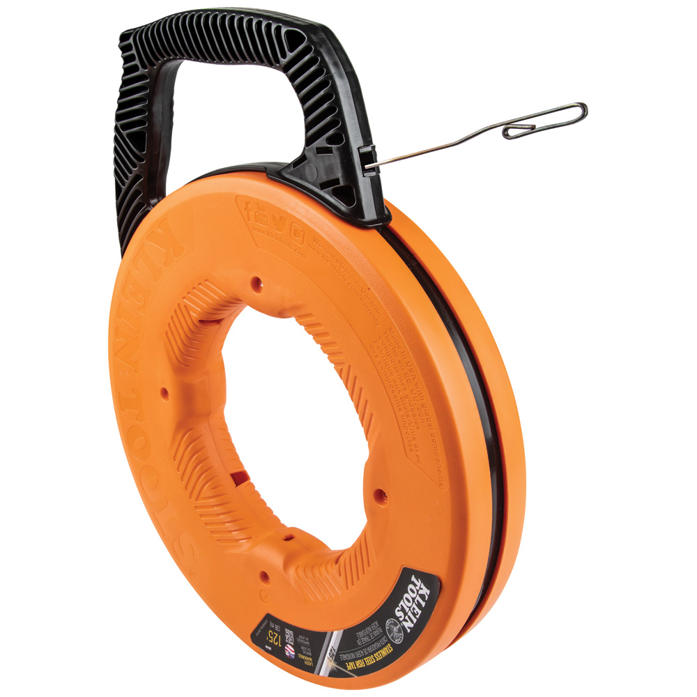 Guía jalacables de acero inoxidable de 0,3 cm × 38 m