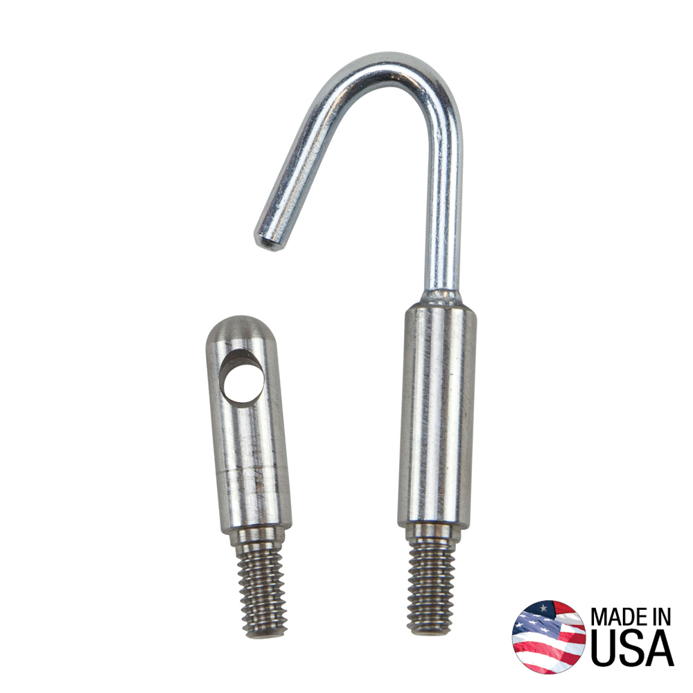 KLEINTOOLS-56517 / 56517 Gancho sencillo y punta en forma de bala, accesorios de la barra para guías jalacables