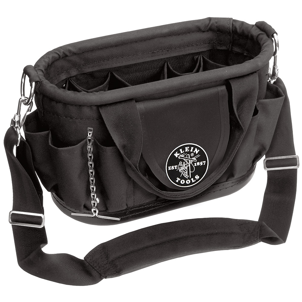 Bolso Tool Tote de 17 bolsillos con correa de hombro
