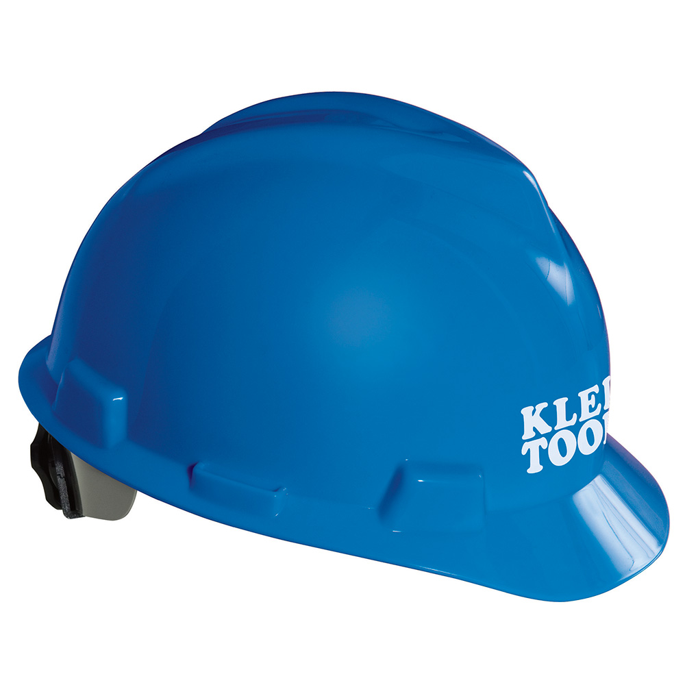 KLEINTOOLS-60024 / 60024 Casco de seguridad V-Gard®, azul, con el logotipo de Klein Tools