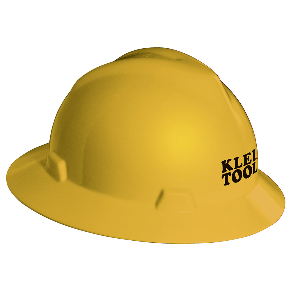 KLEINTOOLS-60035 / 60035 Casco de seguridad tipo cachuca V-Gard®, amarillo, con el logotipo de Klein Tools