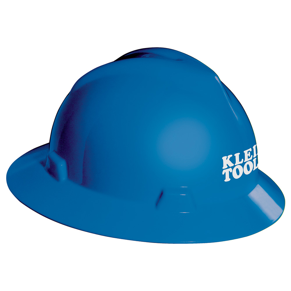 KLEINTOOLS-60036 / 60036 Casco de seguridad tipo cachuca V-Gard®, azul, con el logotipo de Klein Tools