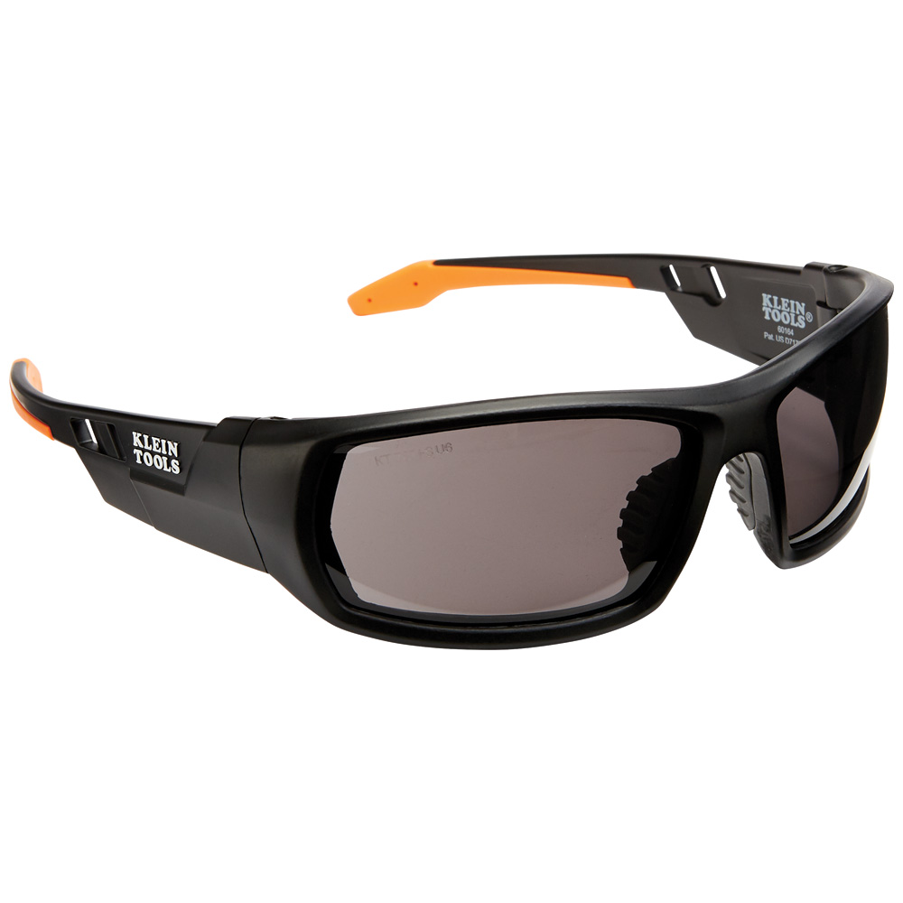 Gafas de seguridad profesionales, marco completo, cristales grises