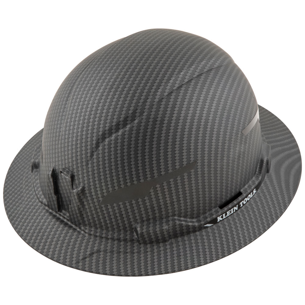 KLEINTOOLS-60345 / 60345 Casco de seguridad tipo cachucha con patrón KARBN™ Clase E de calidad superior con ala completa y sin ventilación