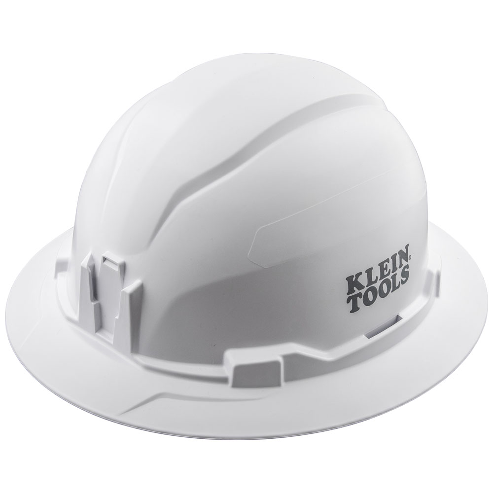 KLEINTOOLS-60400 / 60400 Casco de seguridad tipo cachucha blanco estilo ala completa sin ventilación