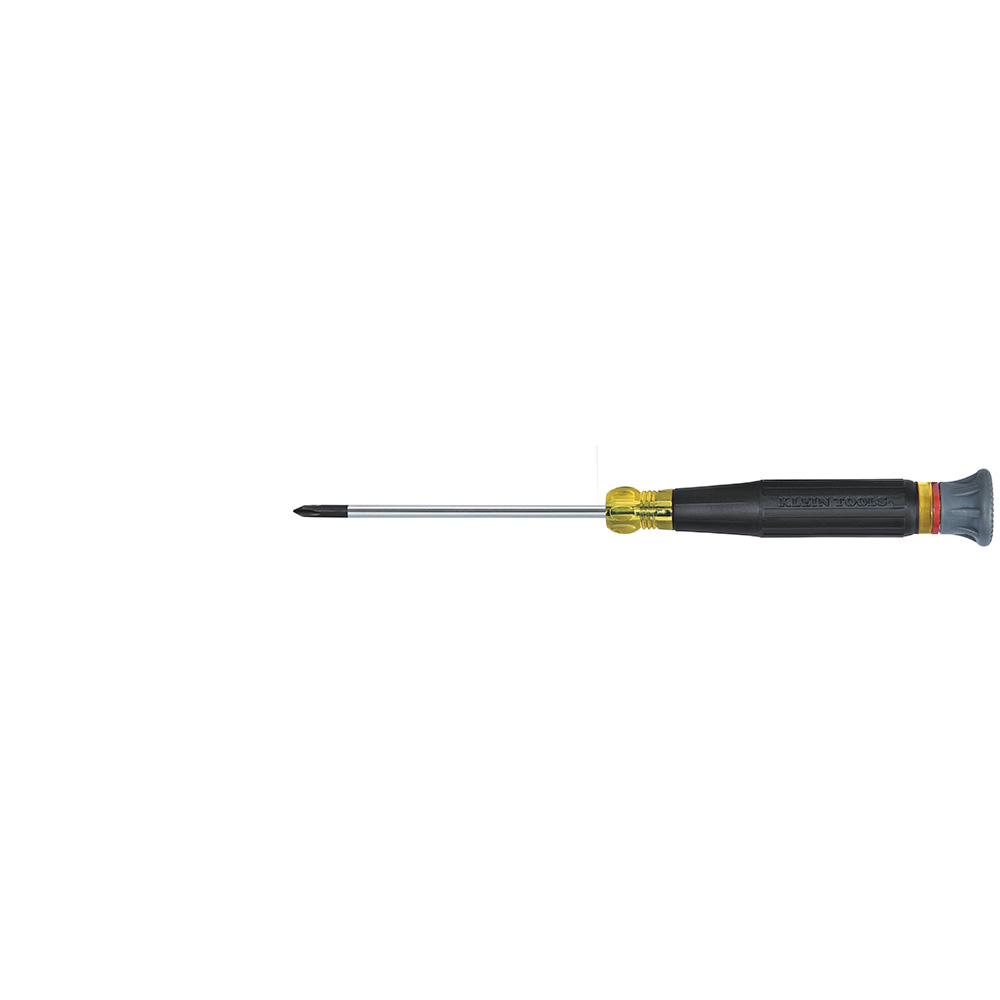 Desarmador para uso electrónico de punta Phillips n.º 0 con barra de 8 cm