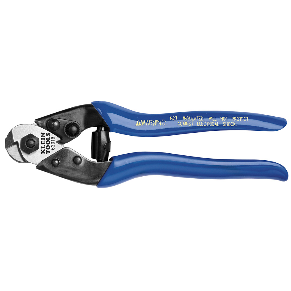 Cortador multicable de alta resistencia de 19,1 cm con mango azul