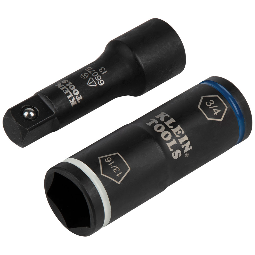 KLEINTOOLS-66080 / 66080 Adaptador penta/hexagonal de dados girados con adaptador 2 en 1