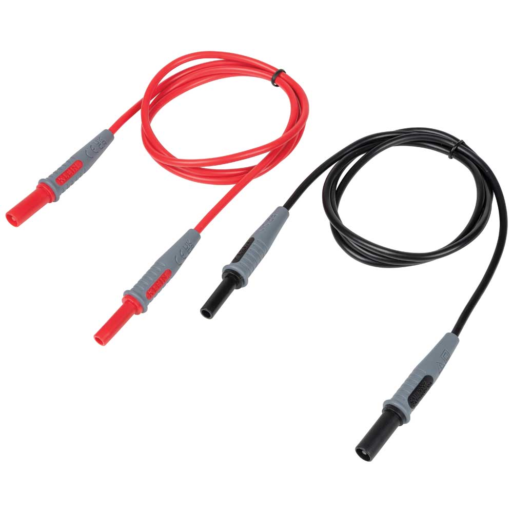 KLEINTOOLS-69359 / 69359 Adaptadores de cables de prueba rojos y negros de 91,4 cm