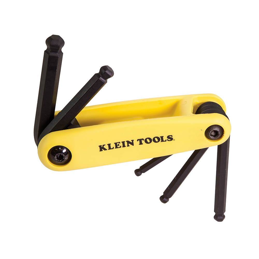 KLEINTOOLS-70571 / 70571 Juego de llaves hexagonales con punta de bola Grip-It™, 5 llaves, medidas SAE