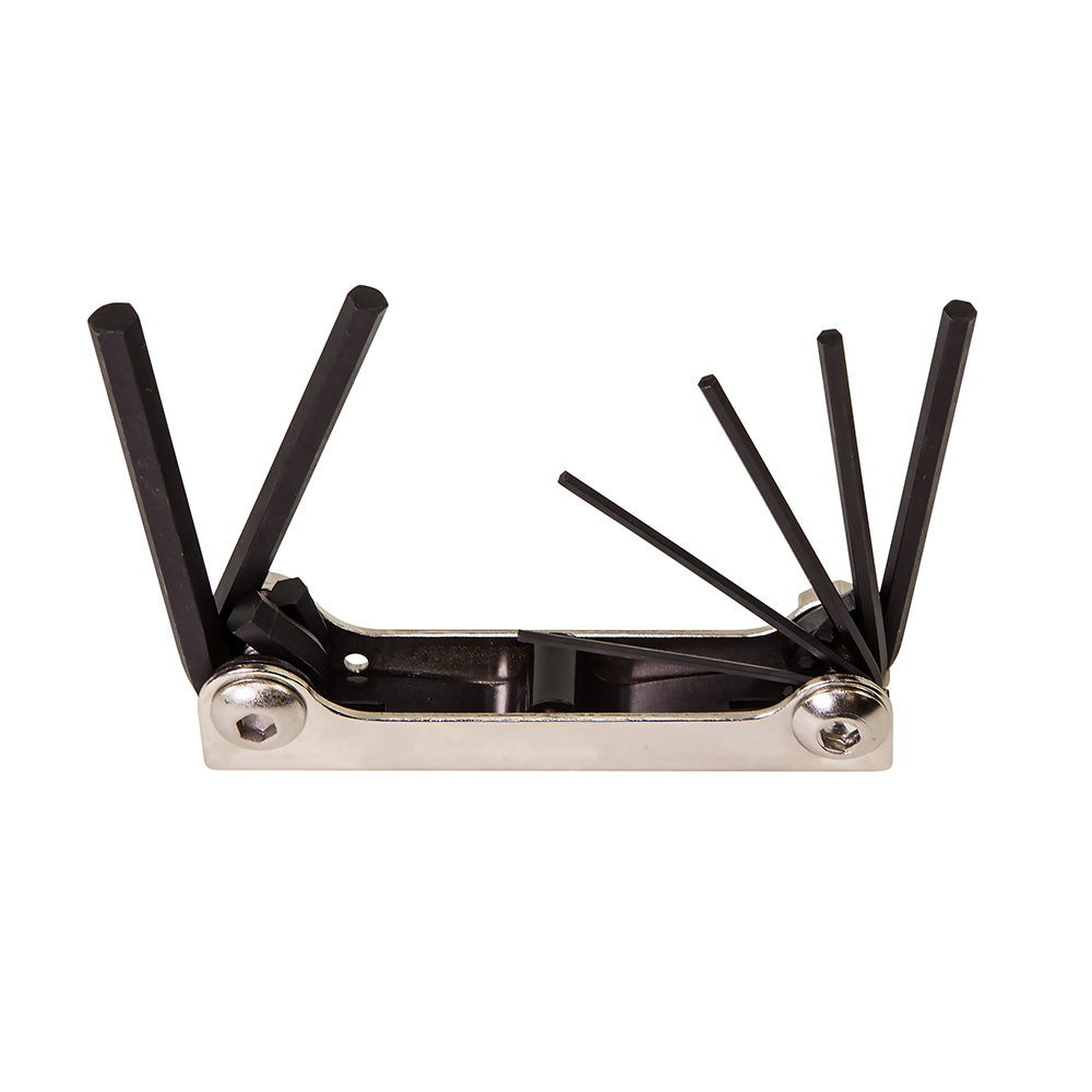 KLEINTOOLS-70582 / 70582 Juego de llaves hexagonales plegables, 7 llaves, medidas métricas