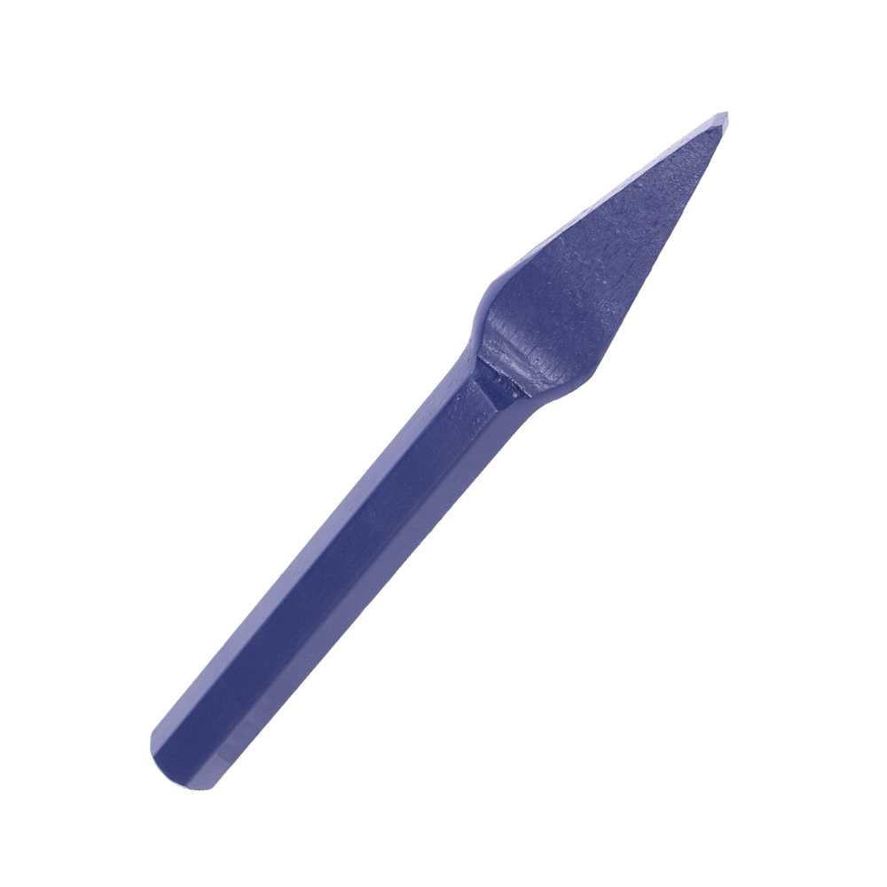 Cincel en frío de 10'' (254 mm) × 1/2'' (13 mm) - Punta cruzada de aleación