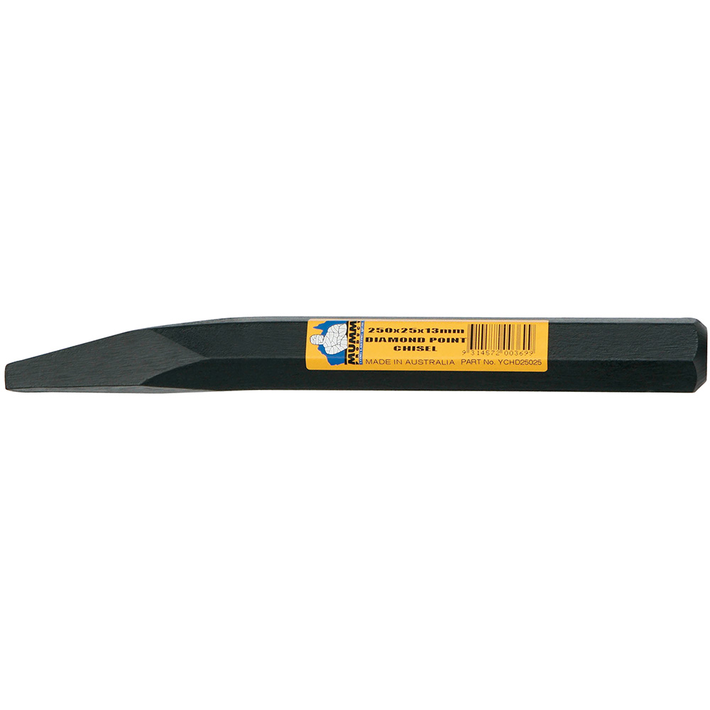 KLEINTOOLS-7CHD22522 / 7CHD22522 Cincel en frío de 9'' × 7/16'' (254 mm × 12,7 mm), punta de diamante de aleación