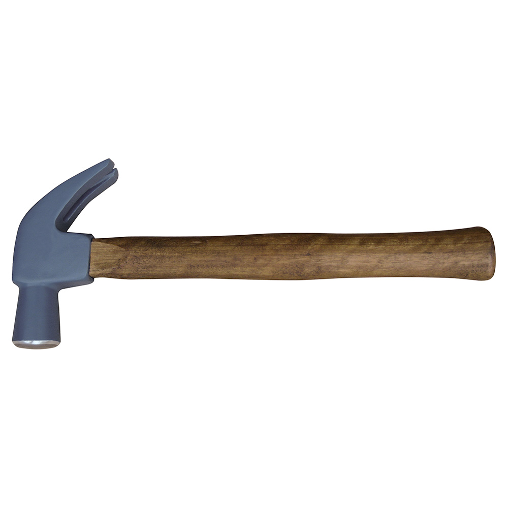 Martillo normalizado, con uña y mango de madera