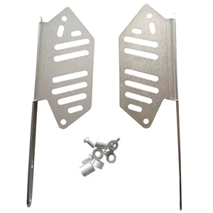BASE PLATO KOHL ACERO INOXIDABLE P/KAWASAKI VERSYS 650