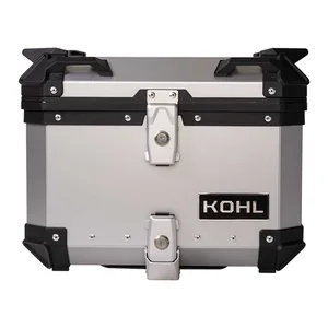 BAUL TRASERO MOTOCICLETA KOHL Q1 ALUMINIO 40 LTS