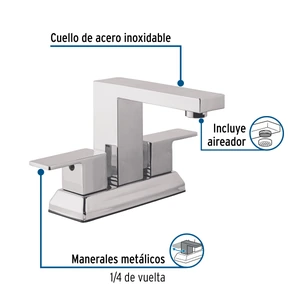 Mezcladora para lavabo 4