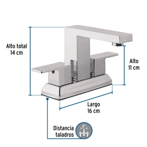 Mezcladora para lavabo 4