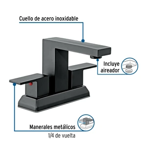 Mezcladora para lavabo 4