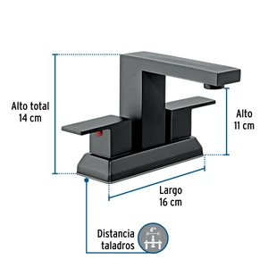 Mezcladora para lavabo 4