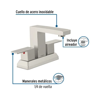 Mezcladora para lavabo 4