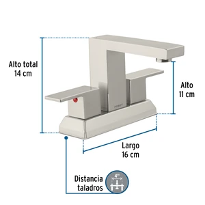 Mezcladora para lavabo 4