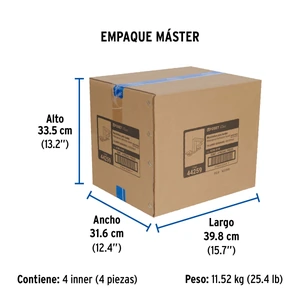 Mezcladora para lavabo taladros separados, negro, FOSET KUBO