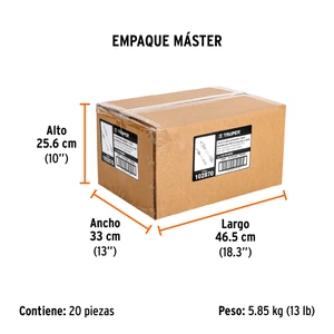 Juego de 2 lanzas ajustables para HILA-1600C, Truper