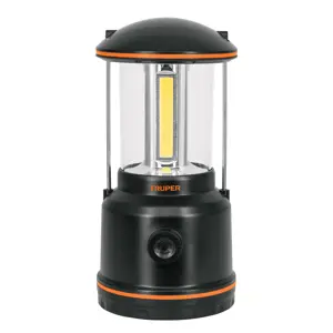 10760 / LACA-3D Truper Linterna de LED para campamento, tipo farol, de Pilas 3 D