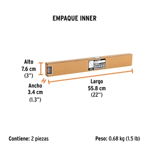 Lanza portaboquillas para LAGAS-4000, Truper