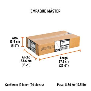 Lanza portaboquillas para LAGAS-4000, Truper