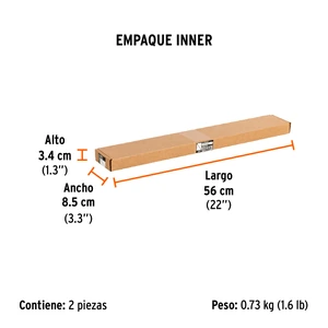 Lanza portaboquillas para LAGAS-2800 y 3300, Truper