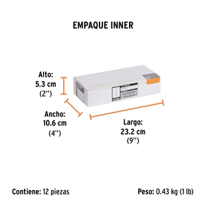 Blíster con 2 lápices de 18 cm para carpintero, Truper