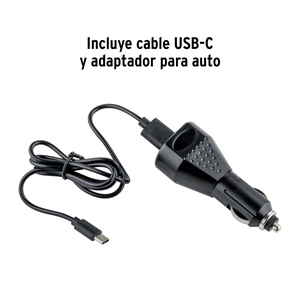 Linterna reflectora LED 2000 lm, recargable, TRUPER