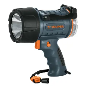 12984 / LARE-650 Lámpara recargable de LED 550 lm alta potencia, Truper