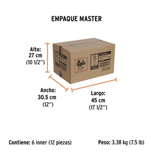 Lámpara LED 280 lm de taller, recargable, Truper