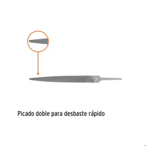 Lima para cerrajero bastarda 6