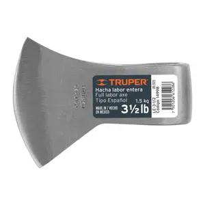 14998 / LE-3-1/2 Hacha labor entera 3-1/2 lb sin mango, Truper