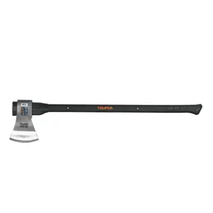 Truper Hacha labor entera 3-1/2 lb, mango de fibra de vidrio 36