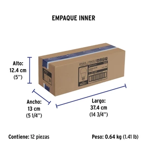 Lámpara LED A19 14 W (equiv. 100 W) luz de día, caja Volteck