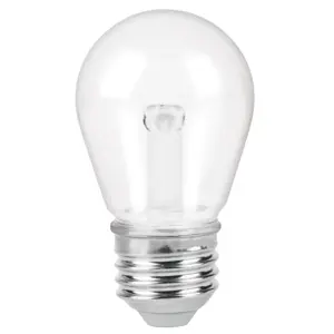 48077 / LED-10C Lámpara LED S14 sin filamento 1 W luz cálida, caja, Volteck